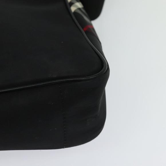 BURBERRY Black label Shoulder Bag Nylon Black Auth bs23895 - Picture 16 of 16